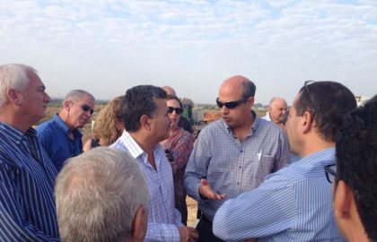 ביקור השר להגנת איכות הסביבה